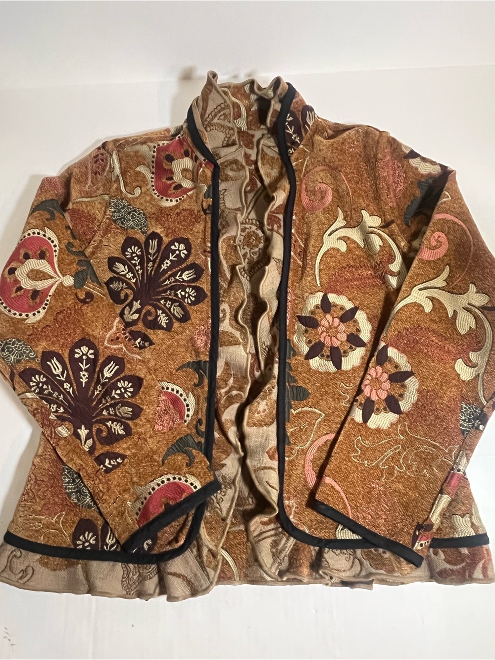 Tapestry Floral Patterned Jacket